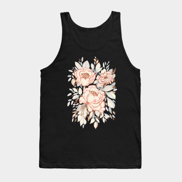 AUTUMN FLORA Tank Top by NikaMartinez